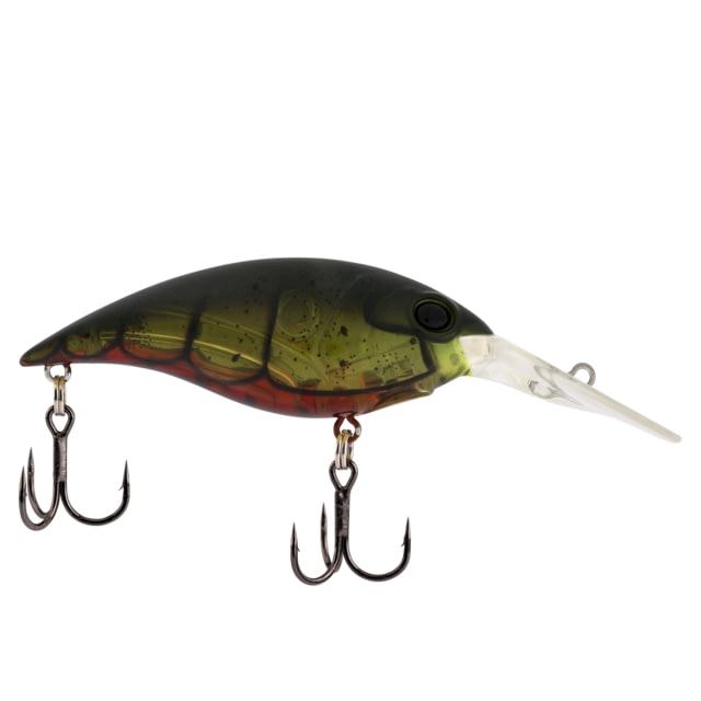 Berkley Money Badger Hard Bait Crankbait 7.25 3/5 oz 2 3/4in / 7 1/4cm 11ft-13ft / 3.4m-4.0m Hook Size 5 2 Hooks Ghost Green Craw
