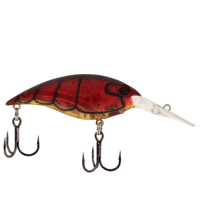 Berkley Money Badger Hard Bait Crankbait 7.25 3/5 oz 2 3/4in / 7 1/4cm 11ft-13ft / 3.4m-4.0m Hook Size 5 2 Hooks Ghost Red Craw