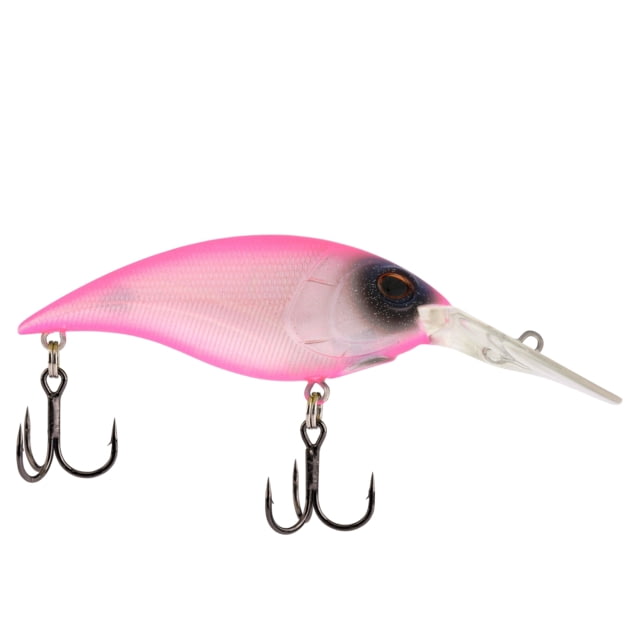 Berkley Money Badger Hard Bait Crankbait 7.25 3/5 oz 2 3/4in / 7 1/4cm 11ft-13ft / 3.4m-4.0m Hook Size 5 2 Hooks Pink Pearl