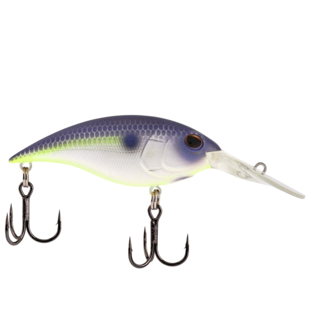 Berkley Money Badger Hard Bait Crankbait 7.25 3/5 oz 2 3/4in / 7 1/4cm 11ft-13ft / 3.4m-4.0m Hook Size 5 2 Hooks Purple Glimmer