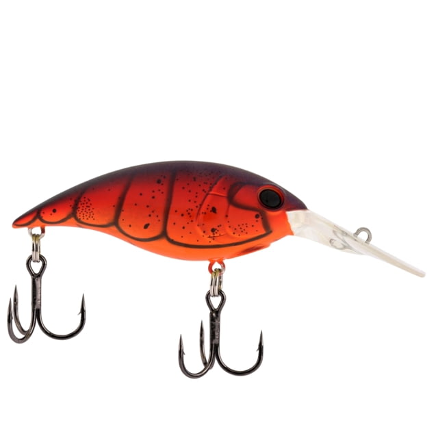 Berkley Money Badger Hard Bait Crankbait 7.25 3/5 oz 2 3/4in / 7 1/4cm 11ft-13ft / 3.4m-4.0m Hook Size 5 2 Hooks Special Red Craw