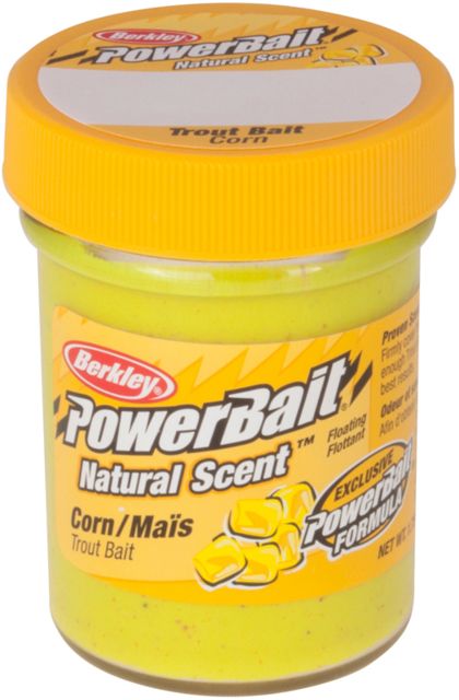 Berkley Natural Scent Trout Bait Corn Yellow 175927