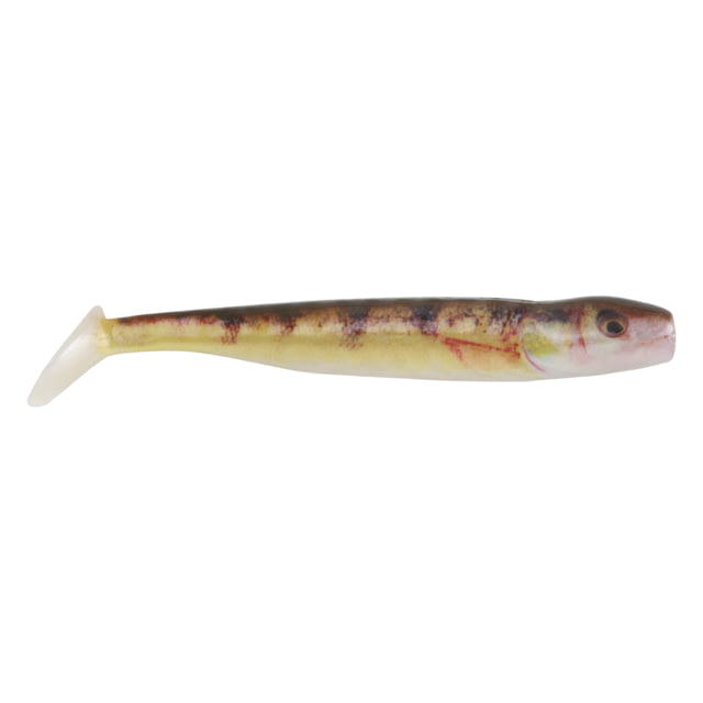 Berkley PB Grass Pig Body & Tail Soft Bait 8 3.5in Yellow Perch