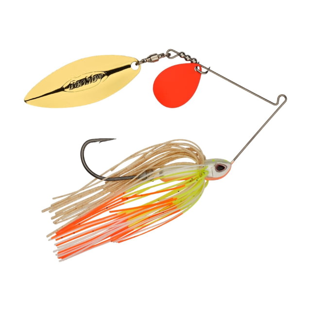 Berkley Berkley Power Blade Compact Colorado/Willow Spinnerbait 1/2oz Coleslaw/Orange + Gold