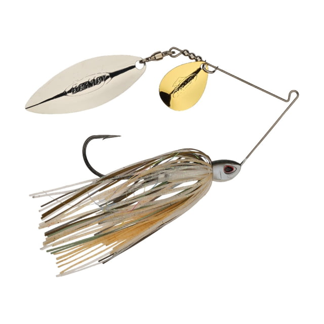Berkley Berkley Power Blade Compact Colorado/Willow Spinnerbait 1/2oz Herring/Gold + Silver