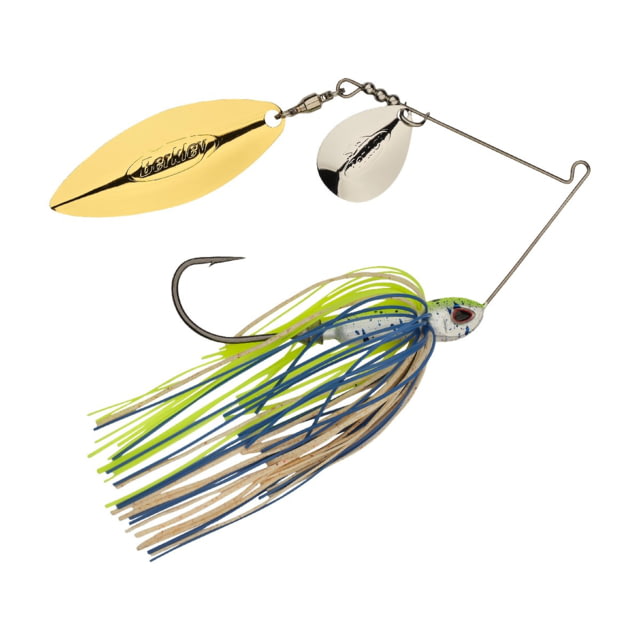 Berkley Berkley Power Blade Compact Colorado/Willow Spinnerbait 1/2oz Old School/Silver + Gold