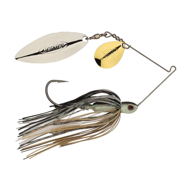 Berkley Berkley Power Blade Compact Colorado/Willow Spinnerbait 1/2oz Shad Spawn/Gold + Silver