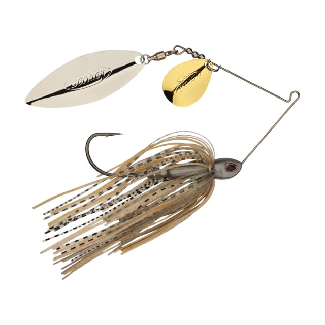 Berkley Berkley Power Blade Compact Colorado/Willow Spinnerbait 1/2oz Silver Bullet/Gold + Silver