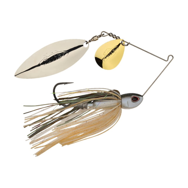 Berkley Berkley Power Blade Compact Colorado/Willow Spinnerbait 1oz Herring/Gold + Silver