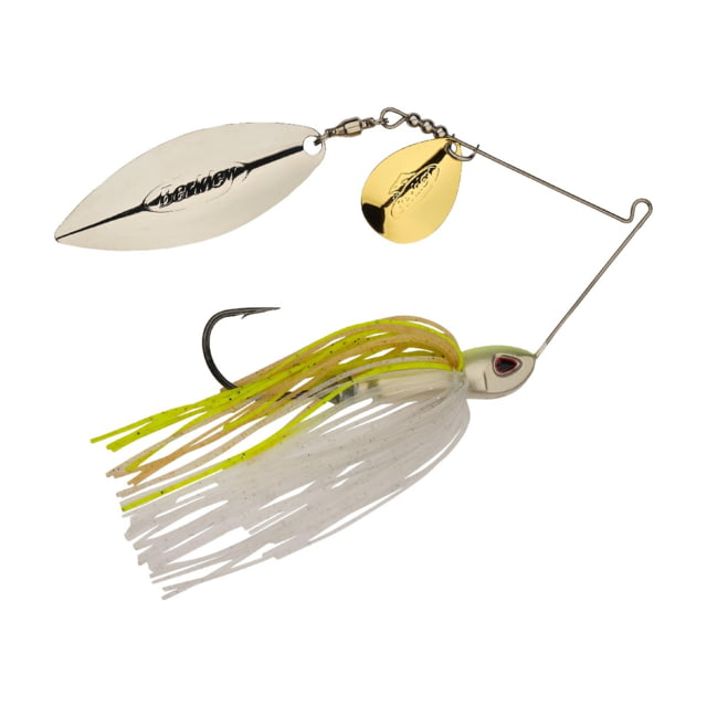 Berkley Power Blade Compact Colorado/Willow Spinnerbait 3/4oz E2 Magic/Gold + Silver
