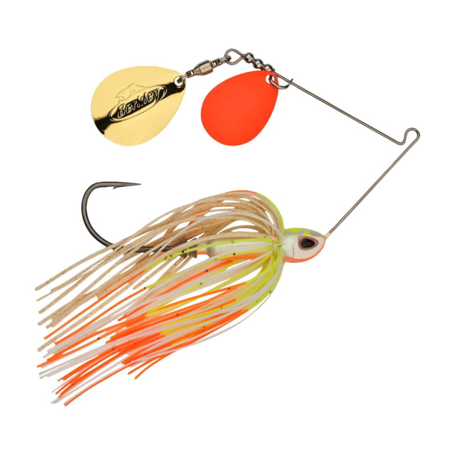 Berkley Berkley Power Blade Compact Double Colorado Spinnerbait 1/2oz Coleslaw/Orange + Gold
