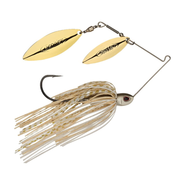 Berkley Berkley Power Blade Compact Double Williw Spinnerbait 1/2oz Crypto/Gold + Gold