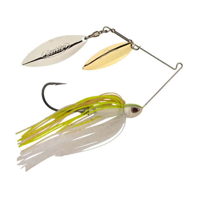 Berkley Berkley Power Blade Compact Double Williw Spinnerbait 1/2oz E2 Magic/Gold + Silver