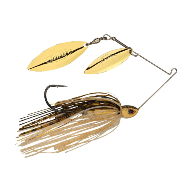 Berkley Berkley Power Blade Compact Double Williw Spinnerbait 1/2oz Golden Shiner/Gold + Gold