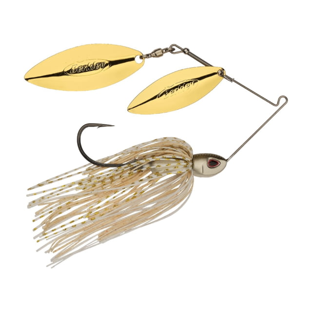 Berkley Berkley Power Blade Compact Double Williw Spinnerbait 3/4oz Crypto/Gold + Gold