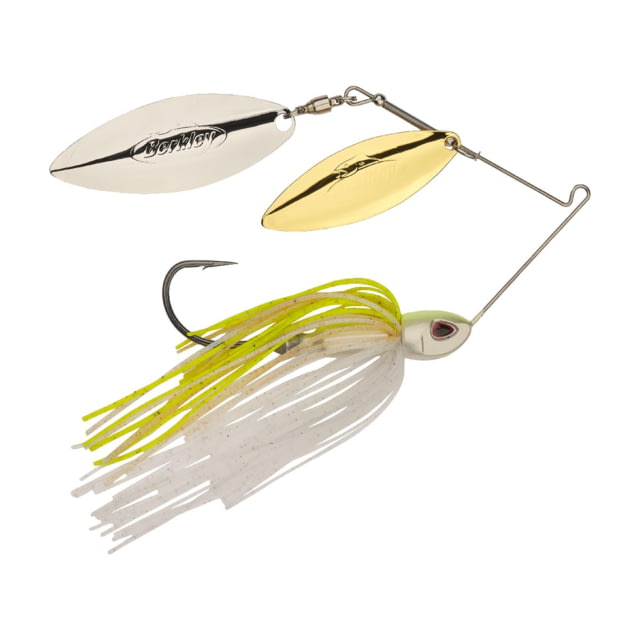 Berkley Berkley Power Blade Compact Double Williw Spinnerbait 3/4oz E2 Magic/Gold + Silver