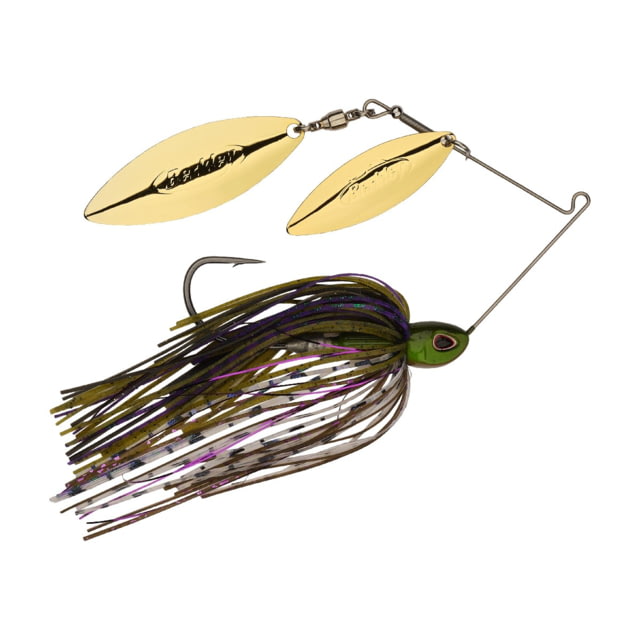 Berkley Berkley Power Blade Compact Double Williw Spinnerbait 3/8oz Bama Bream/Gold + Gold