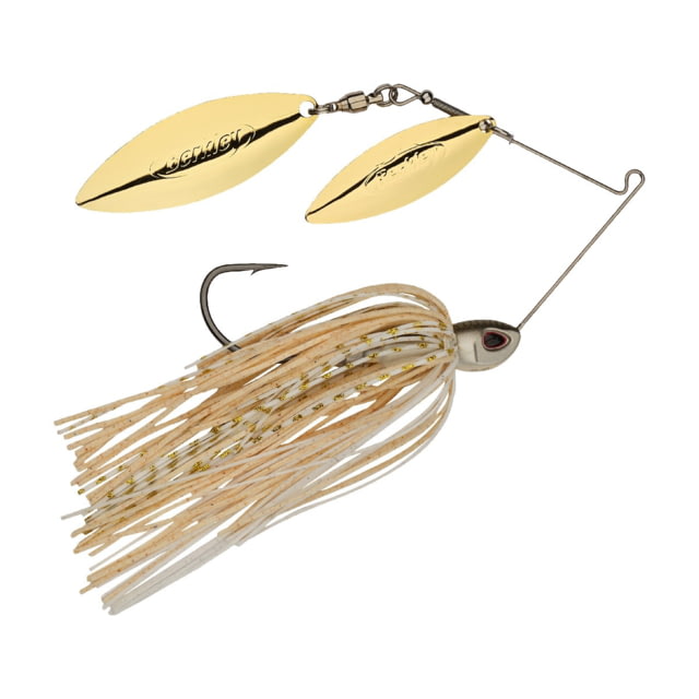 Berkley Berkley Power Blade Compact Double Williw Spinnerbait 3/8oz Crypto/Gold + Gold
