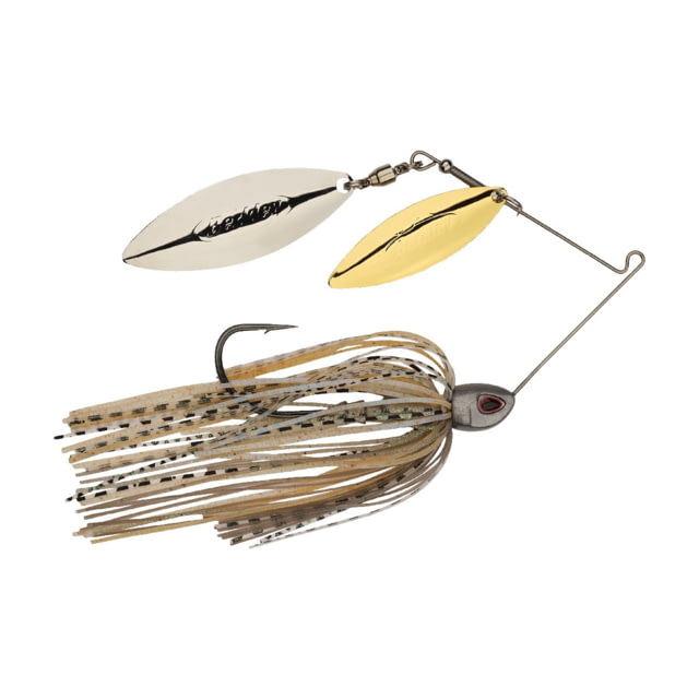 Berkley Berkley Power Blade Compact Double Williw Spinnerbait 3/8oz Silver Bullet/Gold + Silver