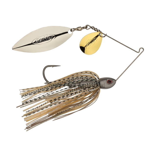 Berkley Power Blade Compact Spinnerbait 3/4 oz Colorado Willow Silver Bullet
