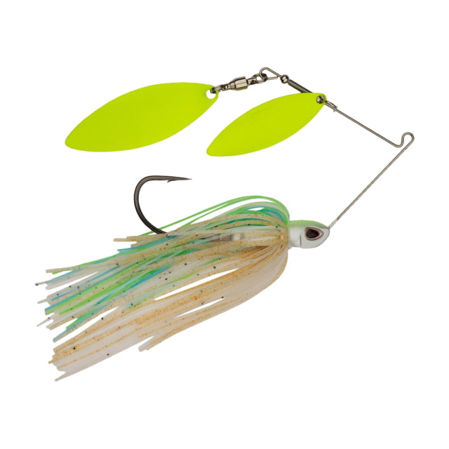 Berkley Power Blade Compact Spinnerbait 3/8 oz Willow Willow Double Painted Pretty One