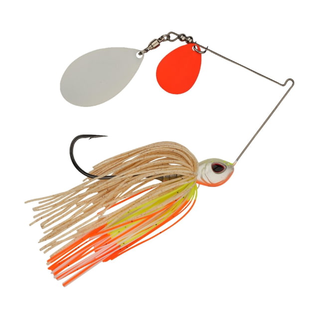 Berkley Berkley Power Blade Standard Colorado/Indiana Spinnerbait 1/2oz Coleslaw/Orange + White