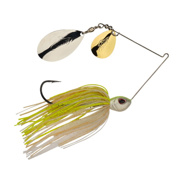 Berkley Berkley Power Blade Standard Colorado/Indiana Spinnerbait 1/2oz E2 Magic/Gold + Silver