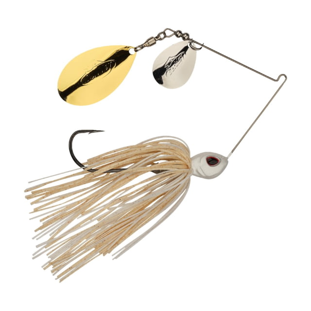 Berkley Berkley Power Blade Standard Colorado/Indiana Spinnerbait 1/2oz White/Silver + Gold