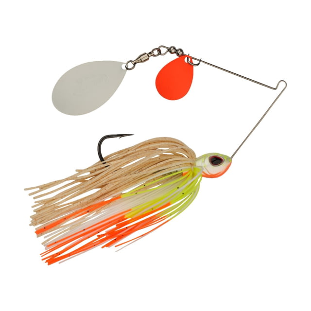 Berkley Berkley Power Blade Standard Colorado/Indiana Spinnerbait 3/8oz Coleslaw/Orange + White