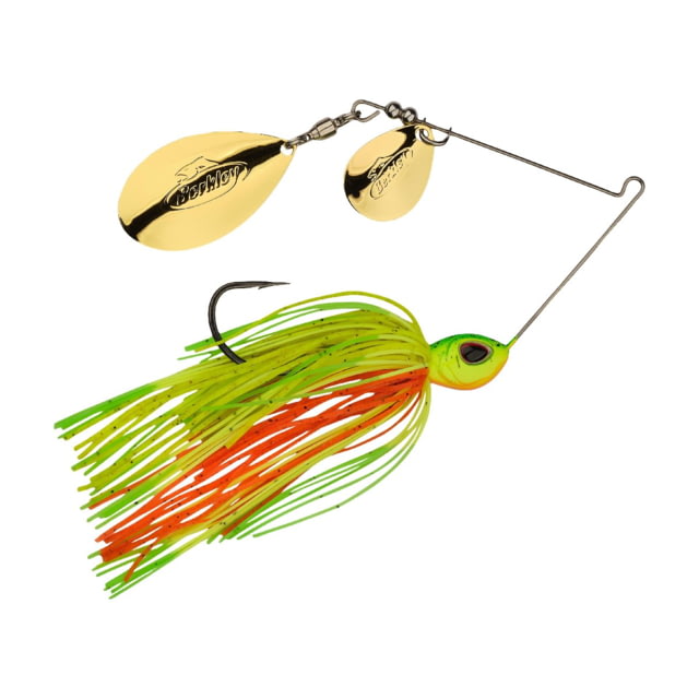 Berkley Berkley Power Blade Standard Colorado/Indiana Spinnerbait 3/8oz Firetiger/Gold + Gold