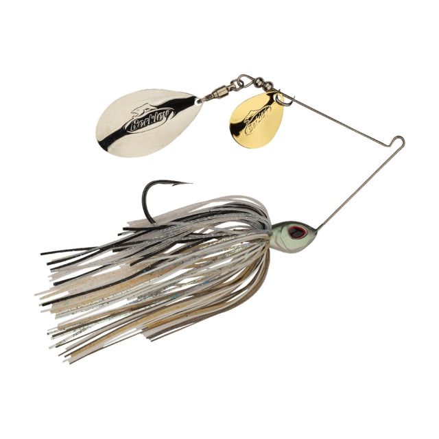 Berkley Berkley Power Blade Standard Colorado/Indiana Spinnerbait 3/8oz Shad Spawn/Gold + Silver