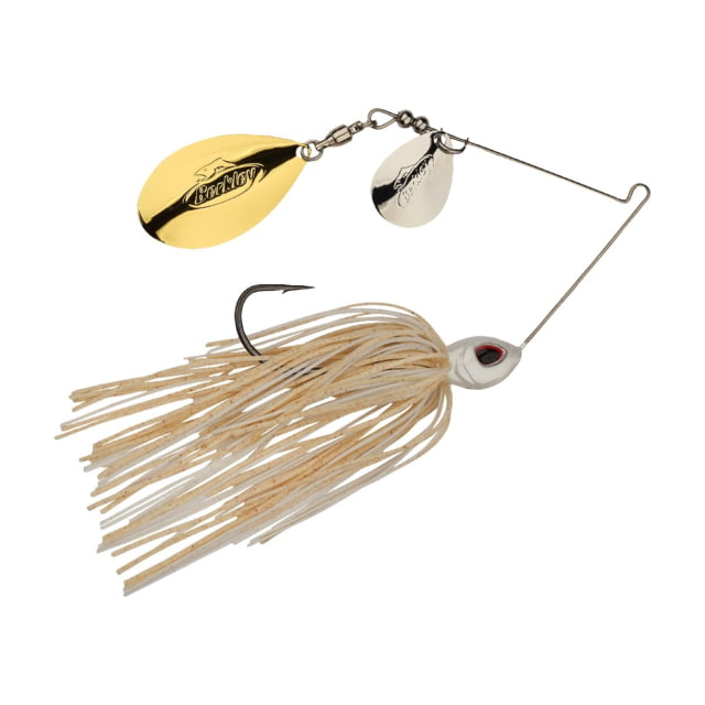 Berkley Berkley Power Blade Standard Colorado/Indiana Spinnerbait 3/8oz White/Silver + Gold