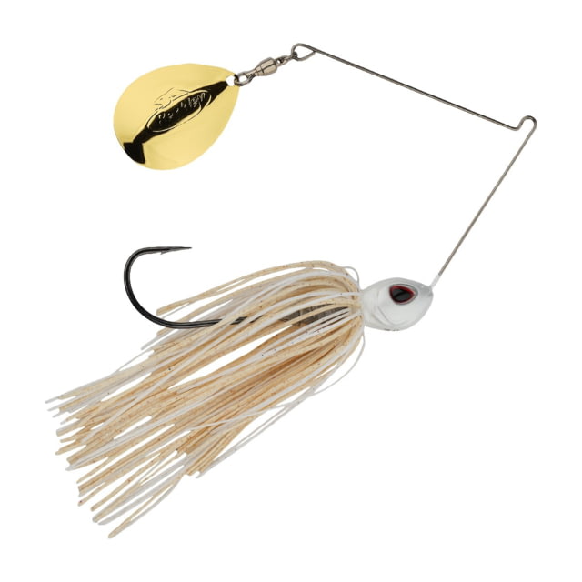 Berkley Berkley Power Blade Standard Colorado Spinnerbait 1/2oz White/Gold