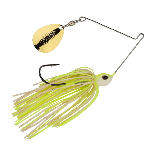 Berkley Berkley Power Blade Standard Colorado Spinnerbait 1/4oz White Chartreuse/Gold