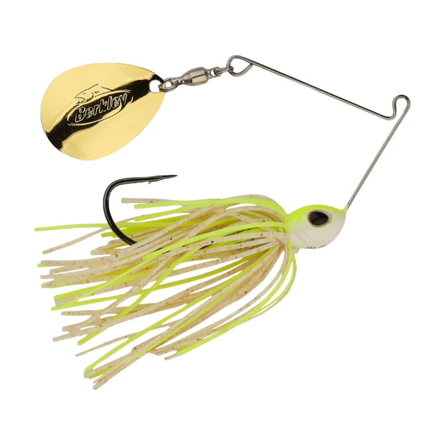 Berkley Berkley Power Blade Standard Colorado Spinnerbait 3/16oz White Chartreuse/Gold