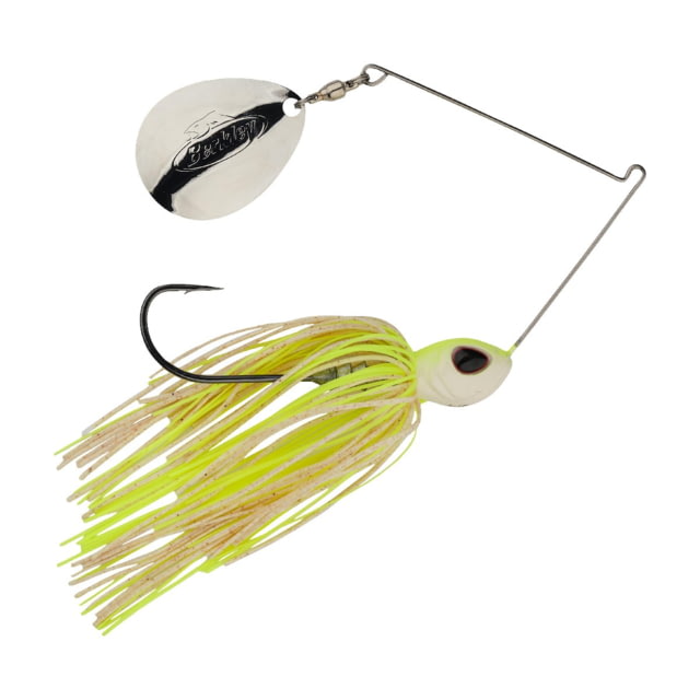 Berkley Berkley Power Blade Standard Colorado Spinnerbait 3/4oz White Chartreuse/Silver