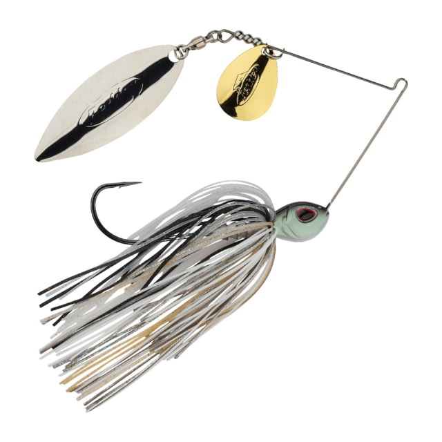 Berkley Berkley Power Blade Standard Colorado/Willow Spinnerbait 1/2oz Shad Spawn/Gold + Silver