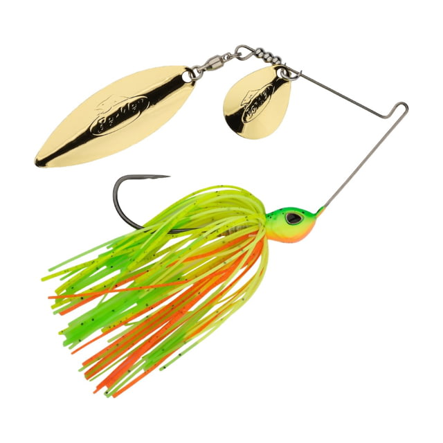 Berkley Berkley Power Blade Standard Colorado/Willow Spinnerbait 1/4oz Firetiger/Gold + Gold