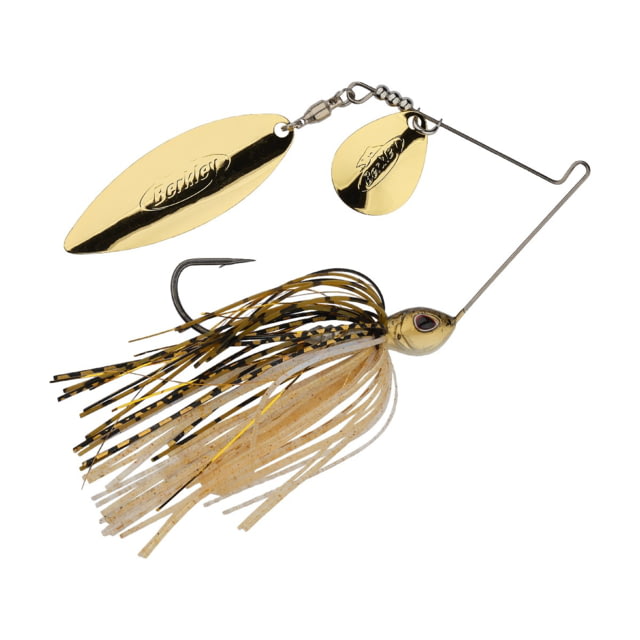 Berkley Berkley Power Blade Standard Colorado/Willow Spinnerbait 1/4oz Golden Shiner/Gold + Gold