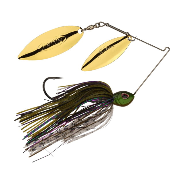 Berkley Berkley Power Blade Standard Double Willow Spinnerbait 1/2oz Bama Bream/Gold + Gold
