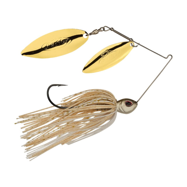Berkley Berkley Power Blade Standard Double Willow Spinnerbait 1/2oz Crypto/Gold + Gold