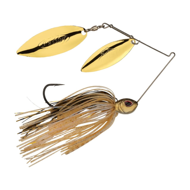 Berkley Berkley Power Blade Standard Double Willow Spinnerbait 1/2oz Golden Shiner/Gold + Gold