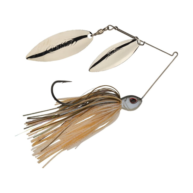 Berkley Berkley Power Blade Standard Double Willow Spinnerbait 1/2oz Herring/Silver + Silver