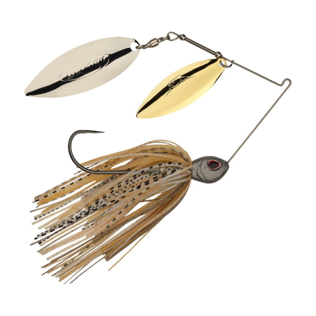 Berkley Berkley Power Blade Standard Double Willow Spinnerbait 1/2oz Silver Bullet/Gold + Silver