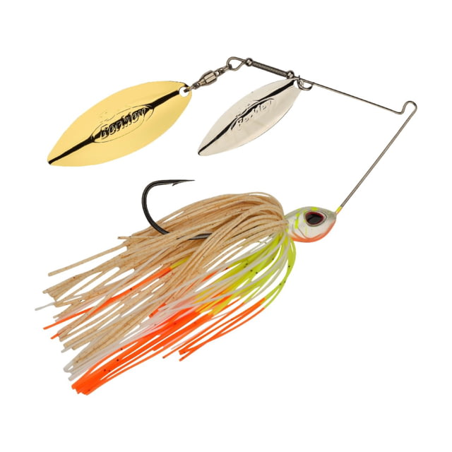 Berkley Berkley Power Blade Standard Double Willow Spinnerbait 3/8oz Coleslaw/Silver + Gold