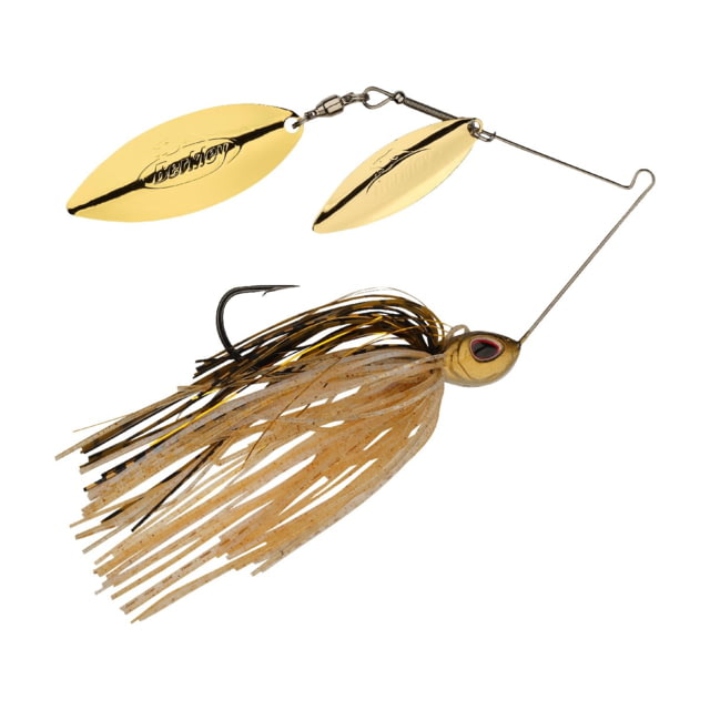 Berkley Berkley Power Blade Standard Double Willow Spinnerbait 3/8oz Golden Shiner/Gold + Gold