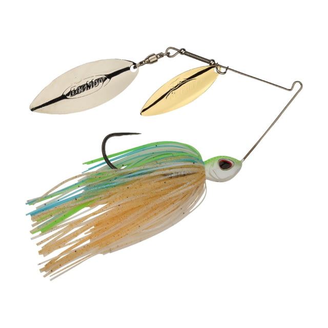 Berkley Berkley Power Blade Standard Double Willow Spinnerbait 3/8oz Pretty One/Gold + Silver
