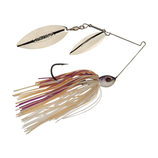 Berkley Berkley Power Blade Standard Double Willow Spinnerbait 3/8oz Purple Rain/Silver + Silver