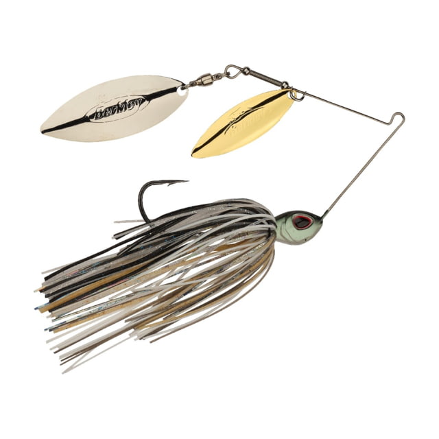 Berkley Berkley Power Blade Standard Double Willow Spinnerbait 3/8oz Shad Spawn/Gold + Silver