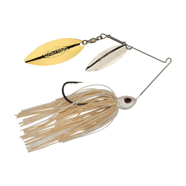 Berkley Berkley Power Blade Standard Double Willow Spinnerbait 3/8oz White/Silver + Gold